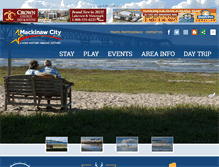 Tablet Screenshot of mackinawcity.com